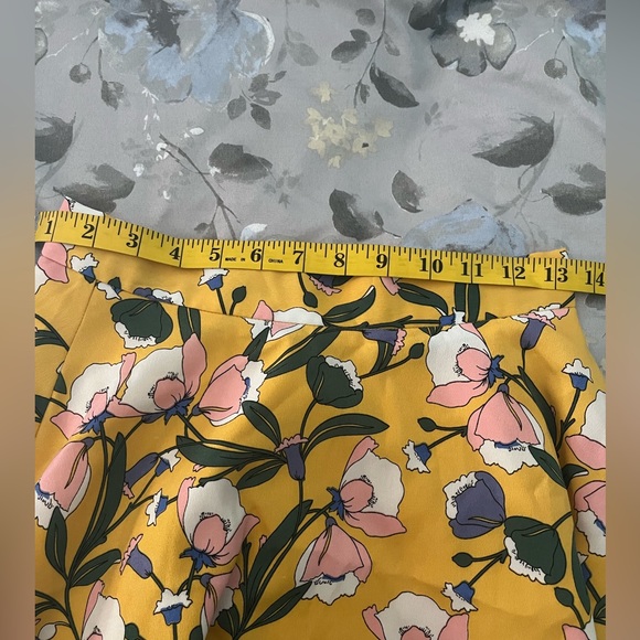 Girly floral midi Skirt size m - Picture 3 of 4